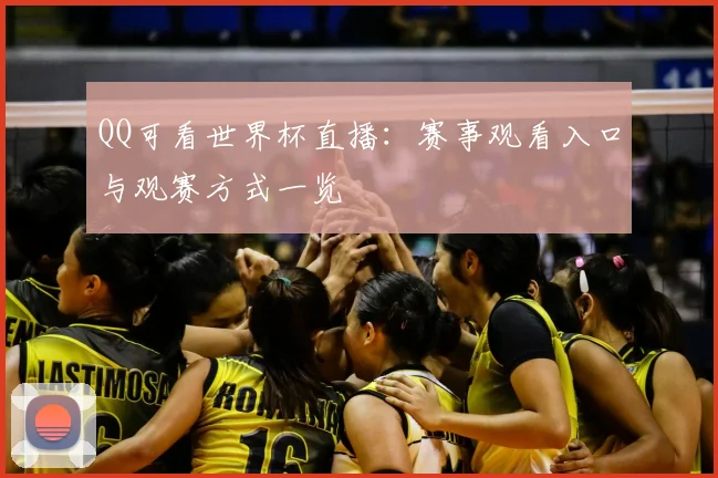 QQ可看世界杯直播：赛事观看入口与观赛方式一览